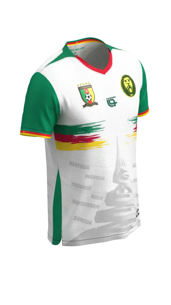 Maillot supporters Cameroun Blanc