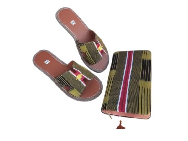 Chaussure & sac en pagnes – Image 5