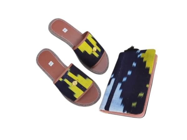 Chaussure & sac en pagnes – Image 4