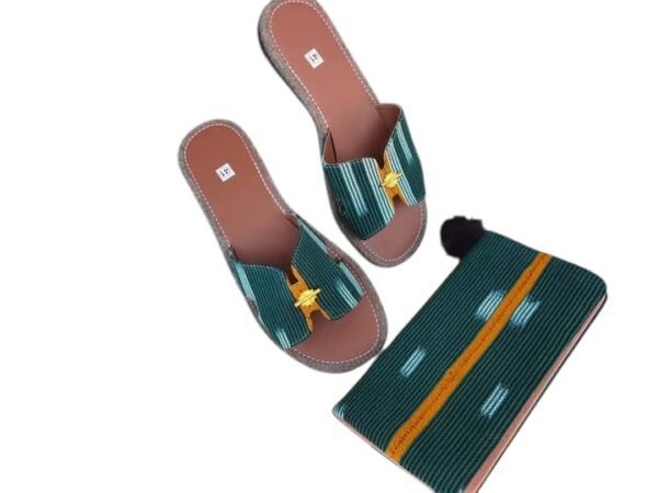 Chaussure & sac en pagnes